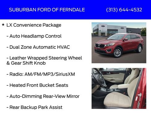 Used 2017 Kia Sorento LX w/ LX Convenience Package image 4