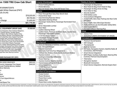 Used 2021 RAM 1500 TRX w/ TRX Level 2 Equipment Group