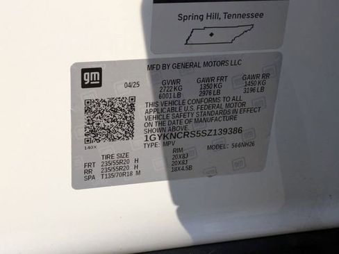 New 2025 Cadillac XT5 Premium Luxury w/ Technology Package image 33