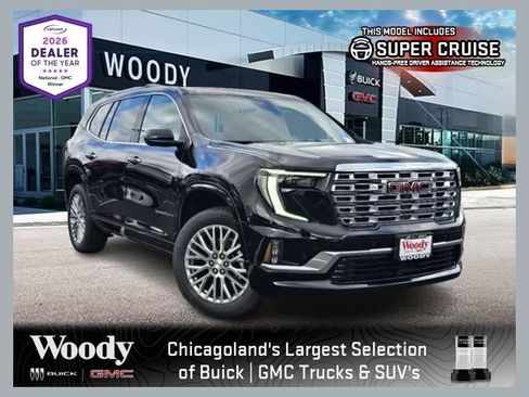 New 2026 GMC Acadia Denali w/ Super Cruise Package AWD/4WD image 1