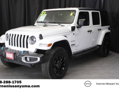 Used 2023 Jeep Wrangler Unlimited Sahara AWD/4WD image 3