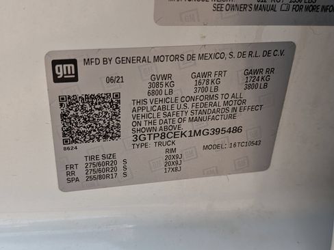 Used 2021 GMC Sierra 1500 Elevation RWD image 31