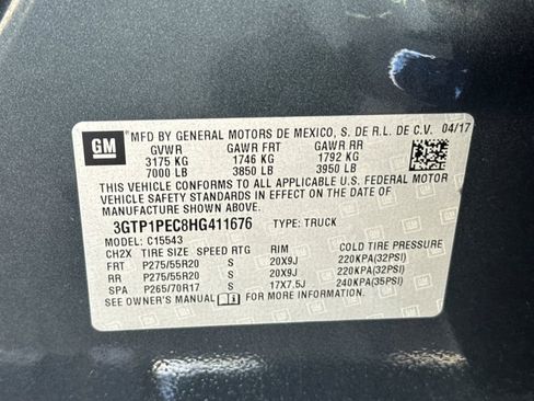 Used 2017 GMC Sierra 1500 Denali RWD image 35