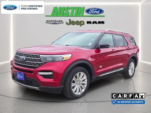 Certified 2022 Ford Explorer King Ranch w/ Class IV Trailer Tow Package AWD/4WD image 1