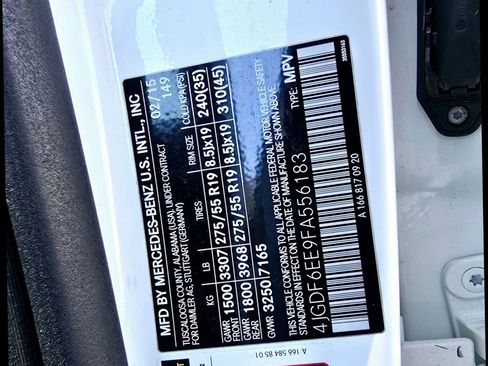 Used 2015 Mercedes-Benz GL 450 4MATIC w/ Lighting Package image 57