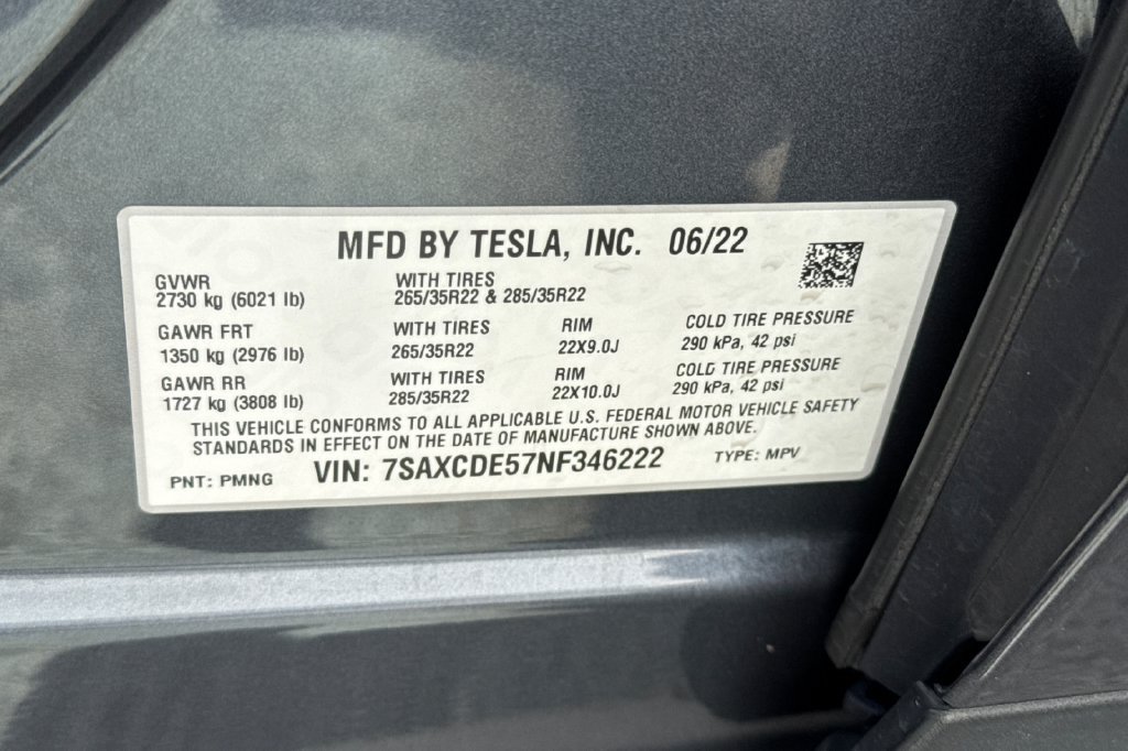 Used 2022 Tesla Model X AWD/4WD image 28