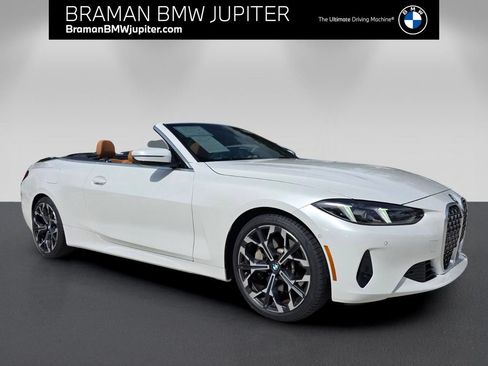 Used 2025 BMW 430i Convertible w/ Premium Package RWD image 1