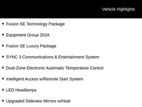 Used 2017 Ford Fusion SE w/ Fusion SE Technology Package FWD image 5