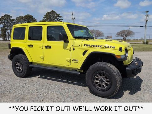 Used 2022 Jeep Wrangler Unlimited Rubicon w/ Trailer Tow Package AWD/4WD image 1