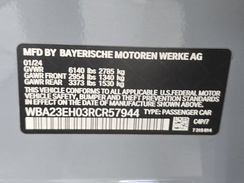Used 2024 BMW 740i w/ Premium Package 2 RWD image 30