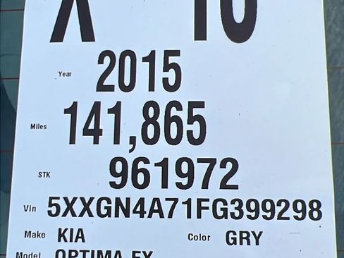 Used 2015 Kia Optima EX w/ EX Premium Package image 1