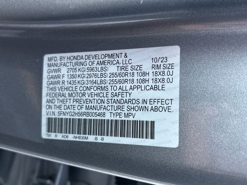 Certified 2024 Honda Pilot EX-L image 36
