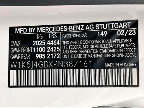 Certified 2023 Mercedes-Benz CLA 250 image 33