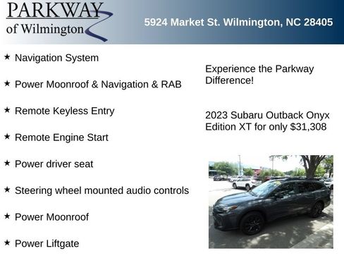 Used 2023 Subaru Outback Onyx Edition XT AWD/4WD image 6