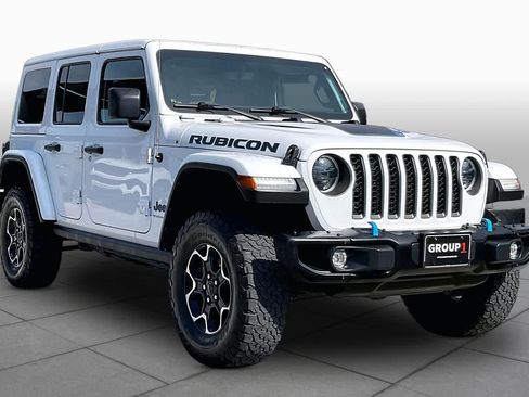 Used 2023 Jeep Wrangler Unlimited Rubicon 4xe w/ Steel Bumper Group AWD/4WD image 3