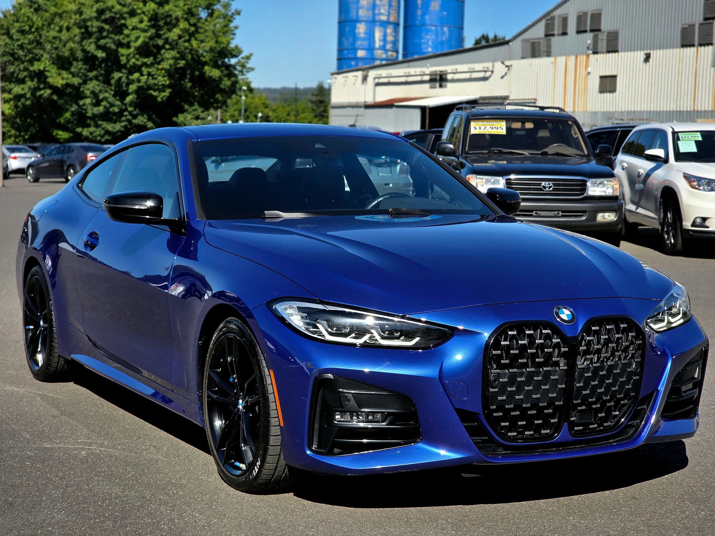 Used 2021 BMW 430i xDrive Coupe w/ M Sport Package AWD/4WD image 1