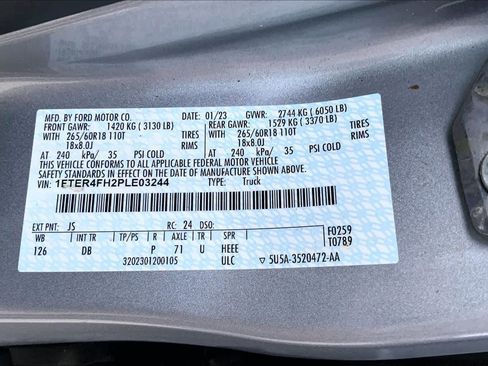 Used 2023 Ford Ranger Lariat w/ Technology Package image 32