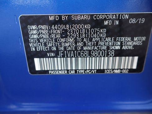 Used 2020 Subaru WRX Premium AWD/4WD image 36