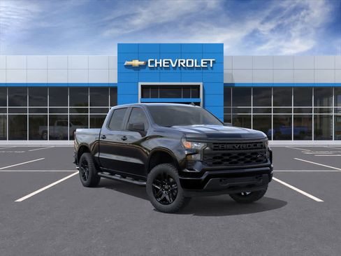 New 2026 Chevrolet Silverado 1500 Custom w/ Turbomax Blackout Package image 1