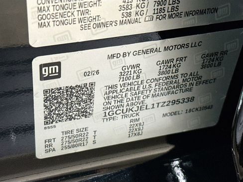 New 2026 Chevrolet Silverado 1500 High Country AWD/4WD image 37