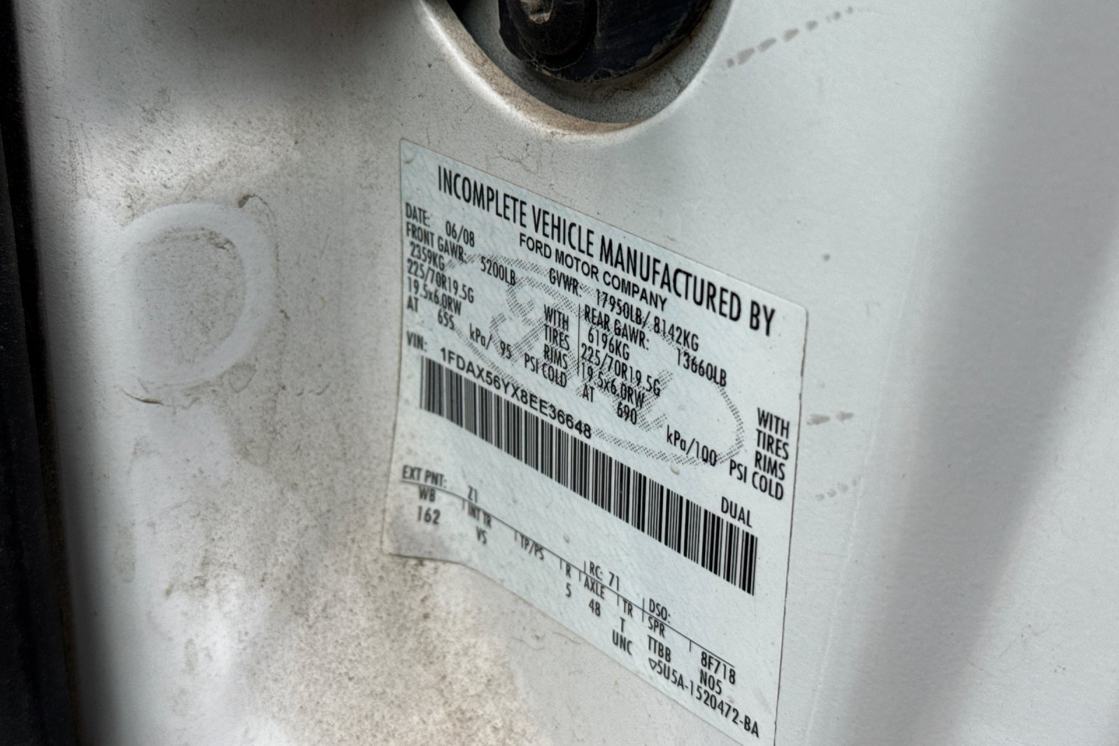 Used 2008 Ford F550 2WD Super Cab Super Duty image 3