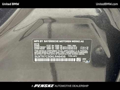 Used 2019 BMW X3 sDrive30i RWD image 22