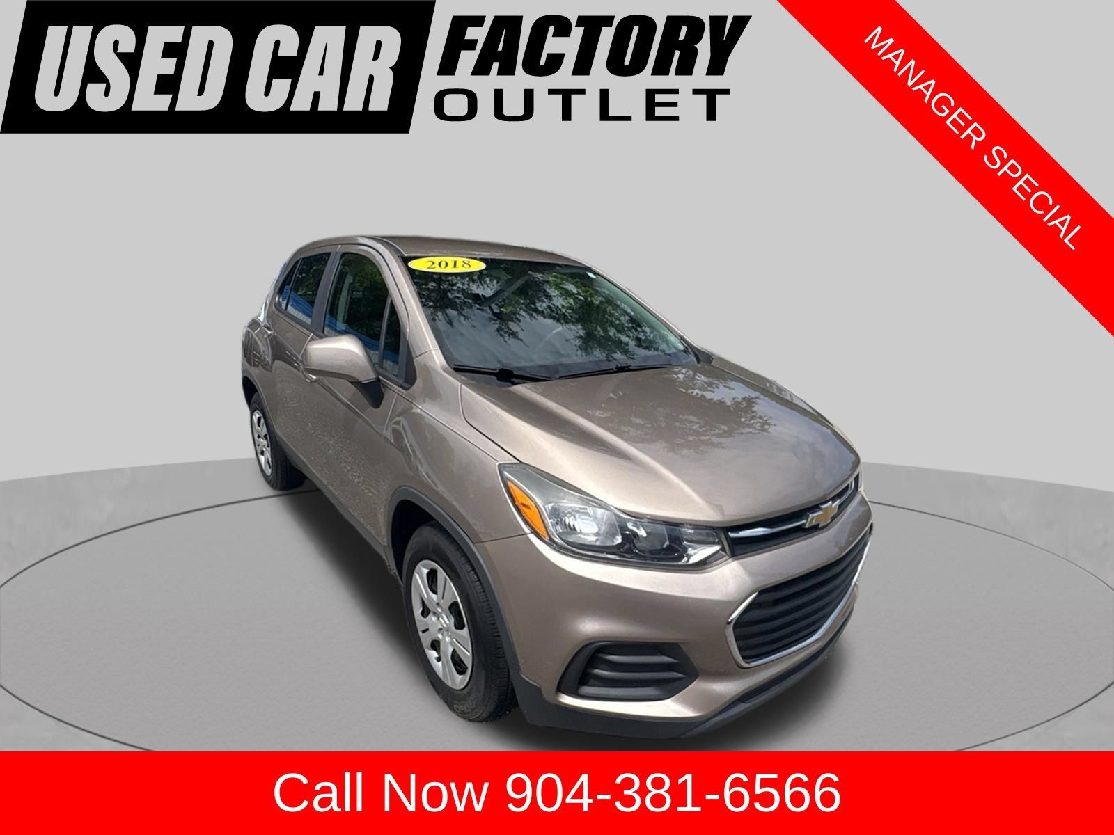Used 2018 Chevrolet Trax LS w/ LPO, Cargo Package FWD 360° Tour