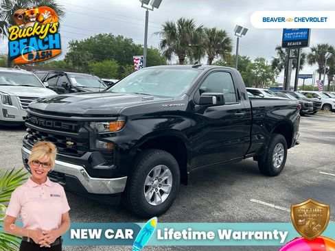 New 2026 Chevrolet Silverado 1500 W/T w/ WT Safety Package AWD/4WD image 1