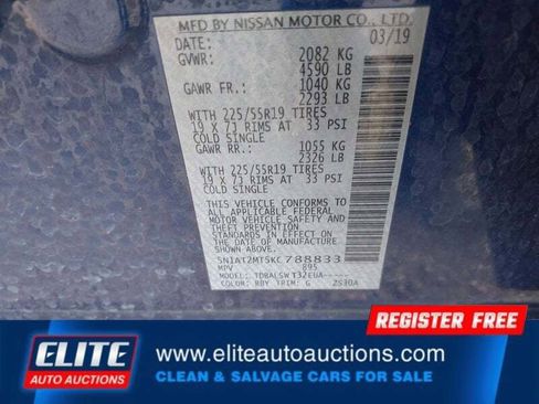 Used 2019 Nissan Rogue SL w/ Premium Package FWD image 18