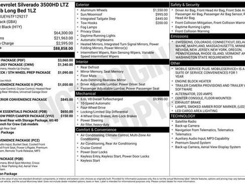 New 2026 Chevrolet Silverado 3500 LTZ w/ LTZ Plus Package image 6
