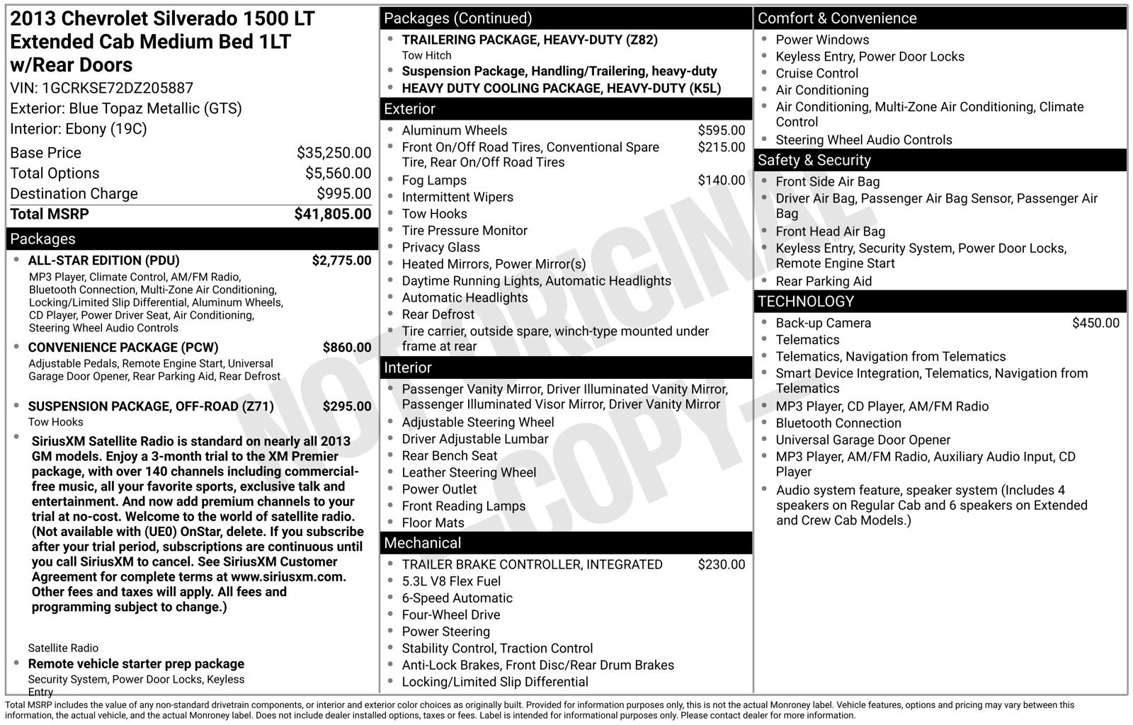 Used 2013 Chevrolet Silverado 1500 LT w/ All-Star Edition AWD/4WD image 10
