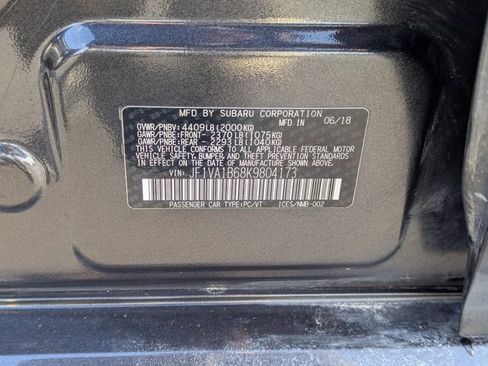 Used 2019 Subaru WRX Premium w/ Performance Package image 33