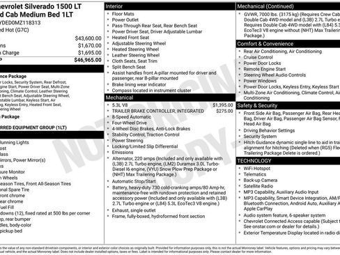 Used 2021 Chevrolet Silverado 1500 LT AWD/4WD image 53