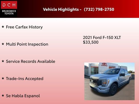 Used 2021 Ford F150 XLT w/ Equipment Group 302A High image 4