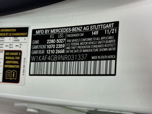 Used 2022 Mercedes-Benz C 300 Sedan w/ Exclusive Trim Package image 40