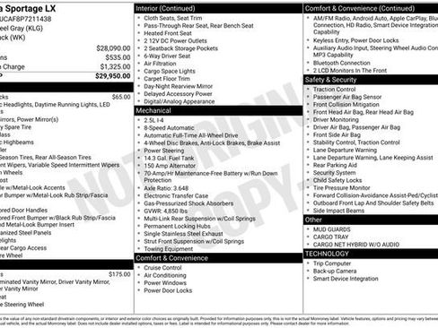 Certified 2023 Kia Sportage LX AWD/4WD image 19