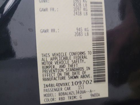 Used 2019 Nissan Altima 2.5 SV FWD image 33