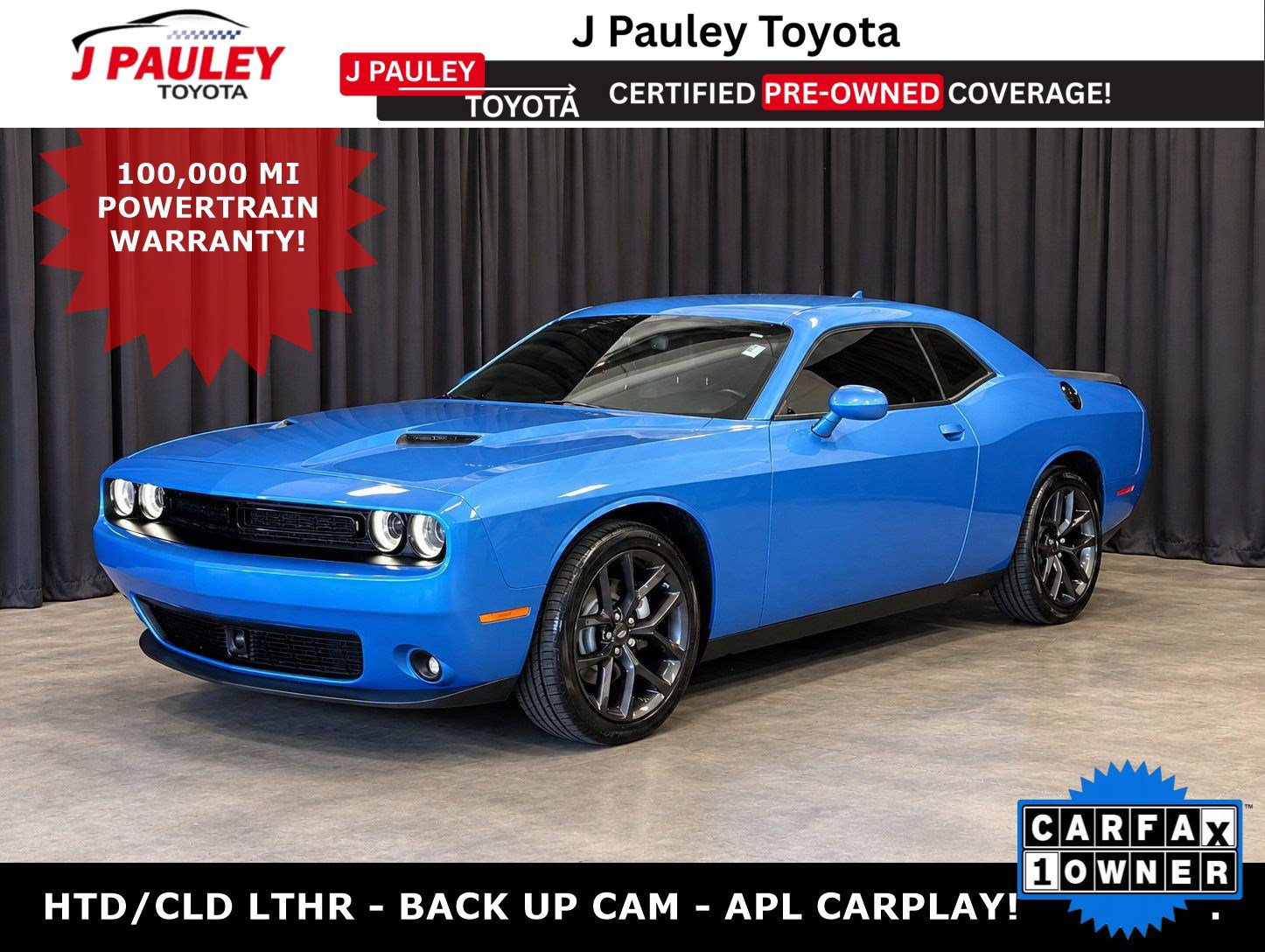 Used 2023 Dodge Challenger SXT w/ Plus Package RWD image 1