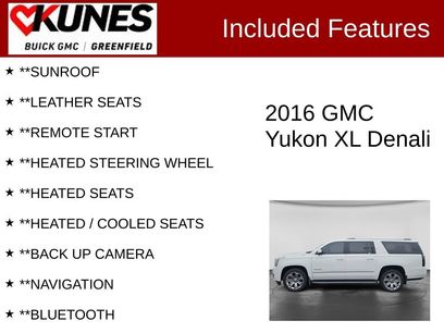 Used 2016 GMC Yukon XL Denali w/ Open Road Package