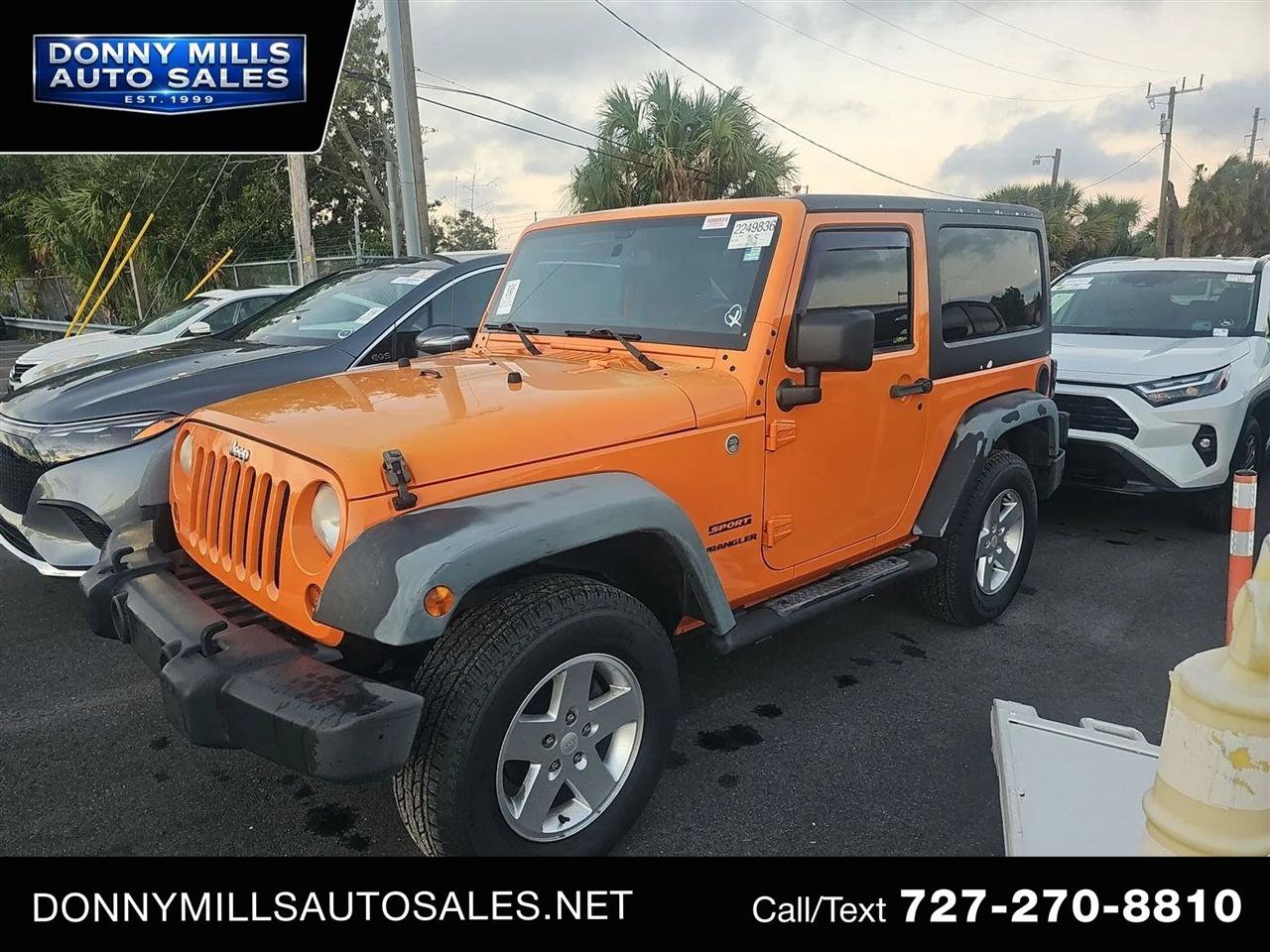 Used 2012 Jeep Wrangler Sport AWD/4WD image 1