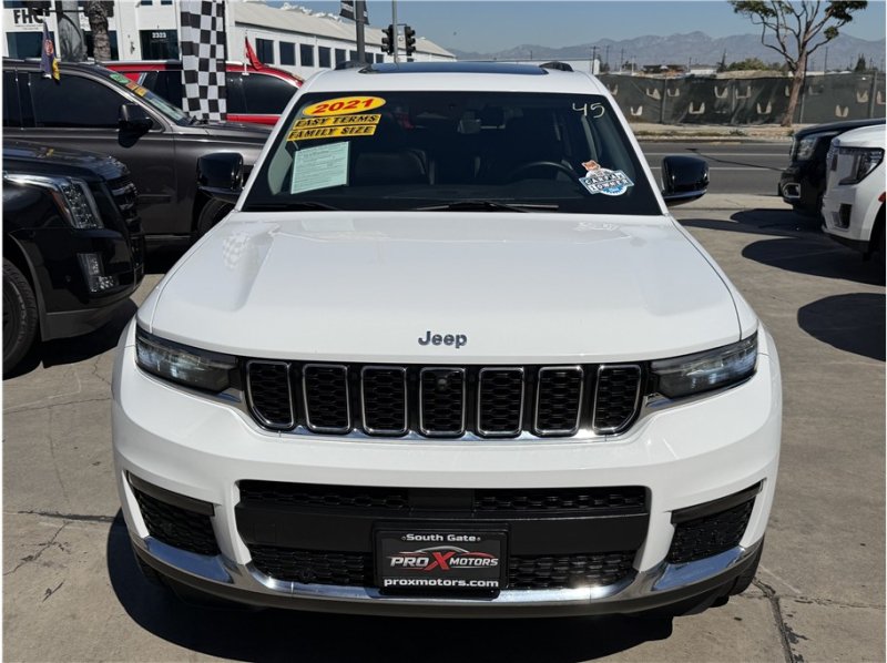 Used 2021 Jeep Grand Cherokee L Limited w/ Luxury Tech Group II AWD/4WD image 9