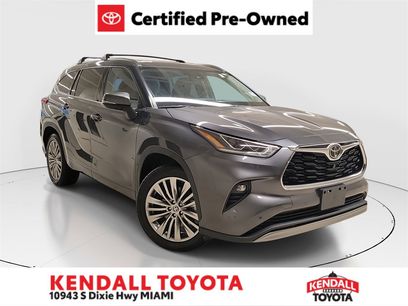 Certified 2022 Toyota Highlander Platinum