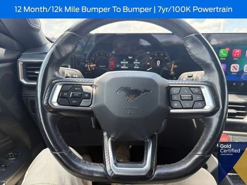 Used 2024 Ford Mustang Premium w/ Wheel & Stripe Package RWD image 47