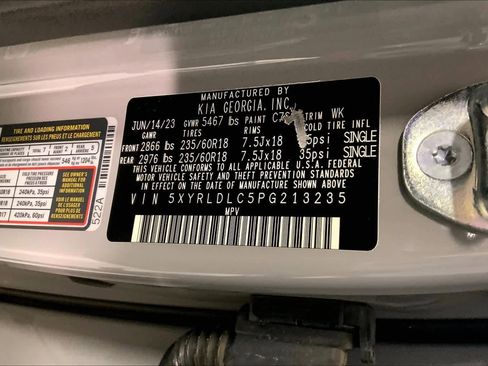 Used 2023 Kia Sorento S w/ Panoramic Sunroof Package image 37