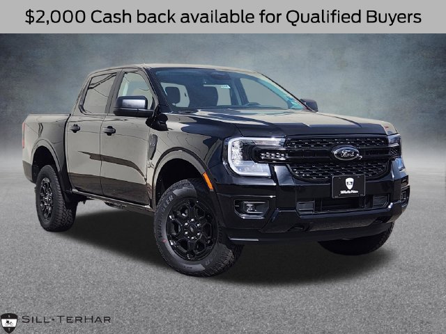 New 2026 Ford Ranger XLT w/ Black Appearance Package AWD/4WD 360° Tour