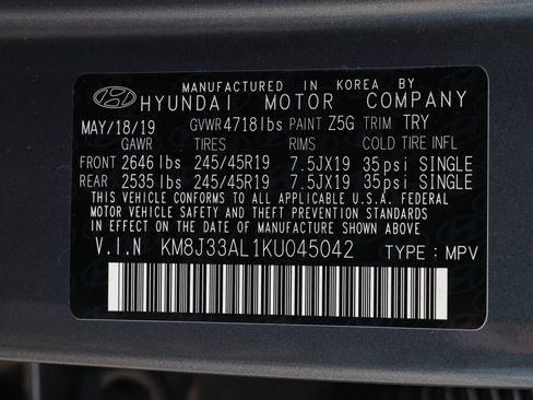 Used 2019 Hyundai Tucson Sport FWD image 35