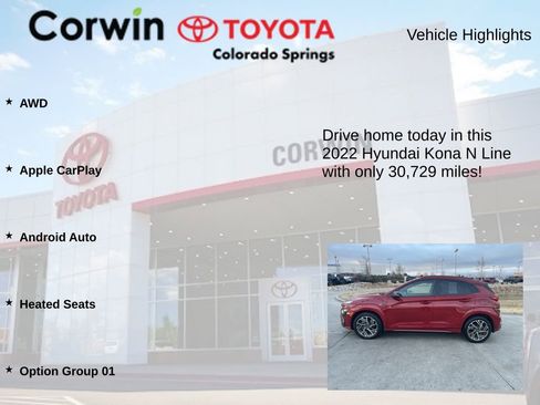 Used 2022 Hyundai Kona N Line image 6