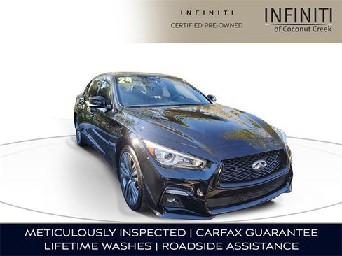 Certified 2024 INFINITI Q50 Sensory image 1