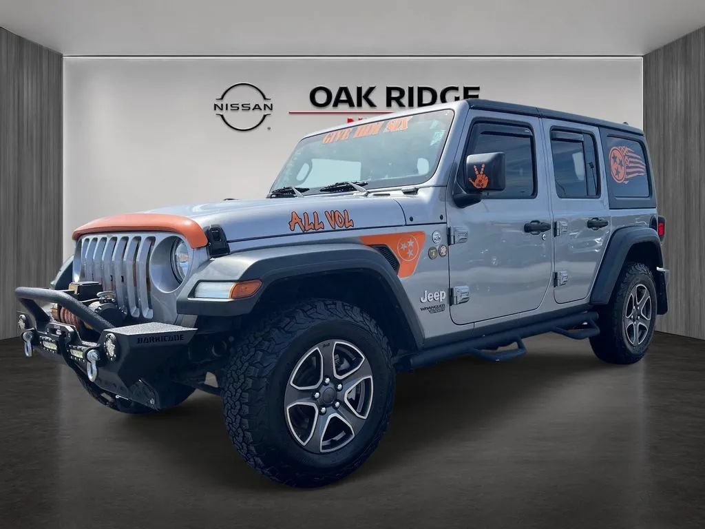 Used 2018 Jeep Wrangler Unlimited Sport S AWD/4WD image 7