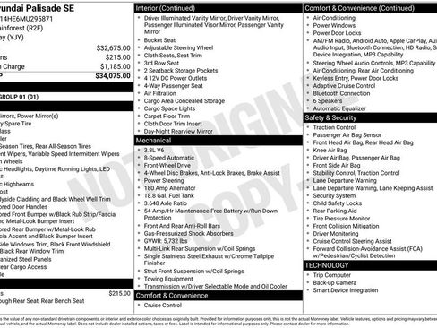 Used 2021 Hyundai Palisade SE FWD image 7